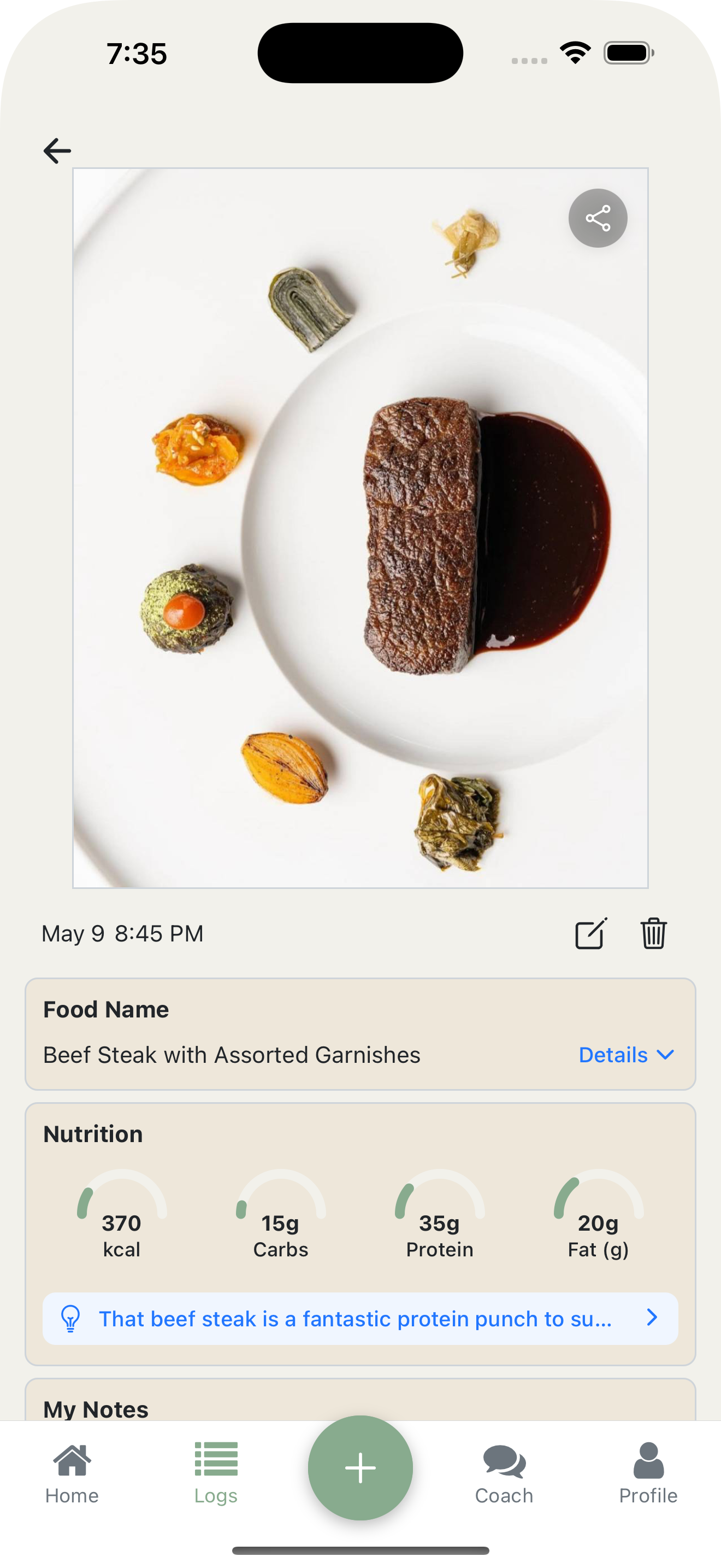 App screenshot